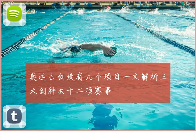 奥运击剑设有几个项目一文解析三大剑种共十二项赛事